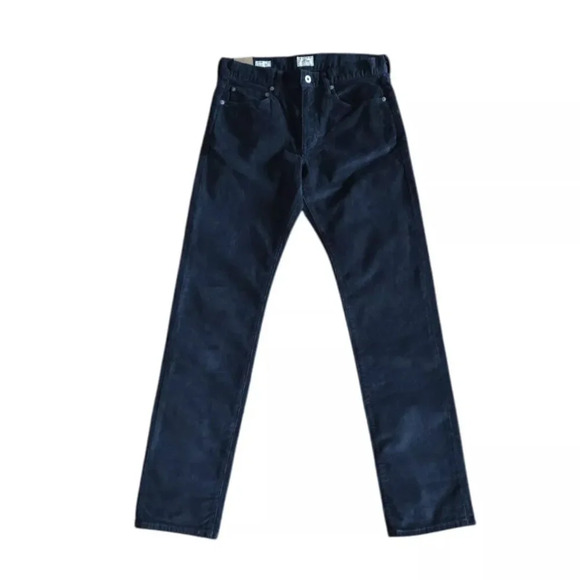 J.crew 770 Stretch Corduroy Black Men's Trade Mark Cotton Pants Size W29 L32